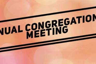 Annual Congregational Meeting