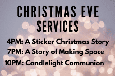 Christmas Eve Services at St. Andrew’s